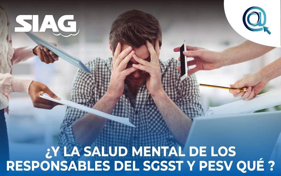 En el entorno laboral contemporáneo, la salud mental ha emergido como un componente esencial para el bienestar de los empleados y la eficiencia organizacional. Sin embargo, a menudo se pasa por alto la salud mental de quienes están encargados de velar por la seguridad y salud en el trabajo y la seguridad vial dentro de las empresas. Estos profesionales enfrentan una presión constante para prevenir accidentes y garantizar un ambiente seguro, lo que puede generar altos niveles de estrés y agotamiento emocional. La ausencia de gestión y apoyo adecuados para su salud mental no solo afecta su bienestar personal, sino que también puede comprometer la efectividad de las políticas de seguridad implementadas. Este artículo explora la importancia de abordar esta problemática y propone soluciones para integrar la salud mental de estos responsables en la estrategia general de bienestar de las empresas.